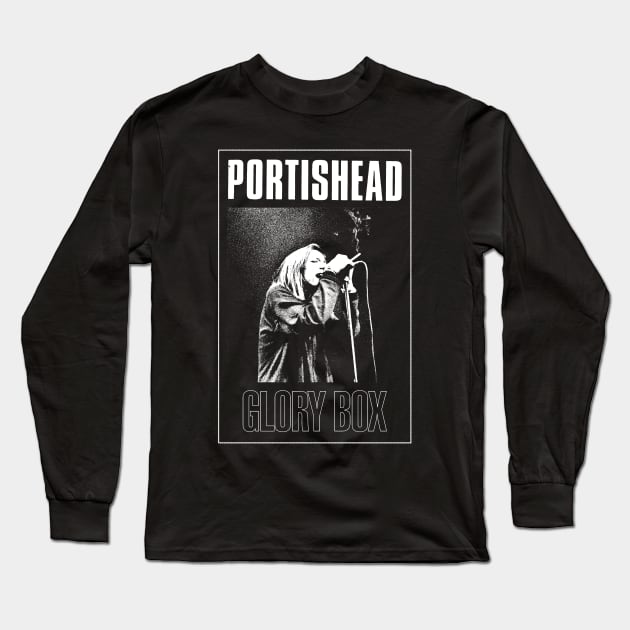 Portishead Glory Box Long Sleeve T-Shirt by Elemental Edge Studio